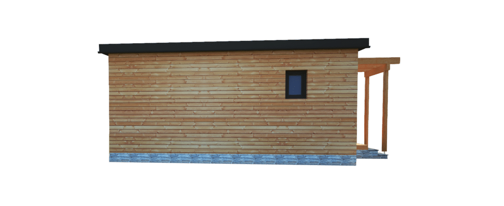 Montovaný dom Mini pohľad predný 4