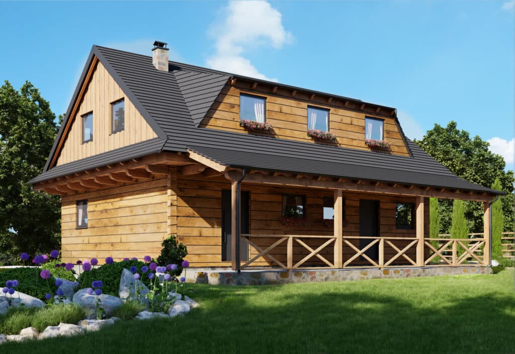 zrubový dom Drevenica Goral 1
