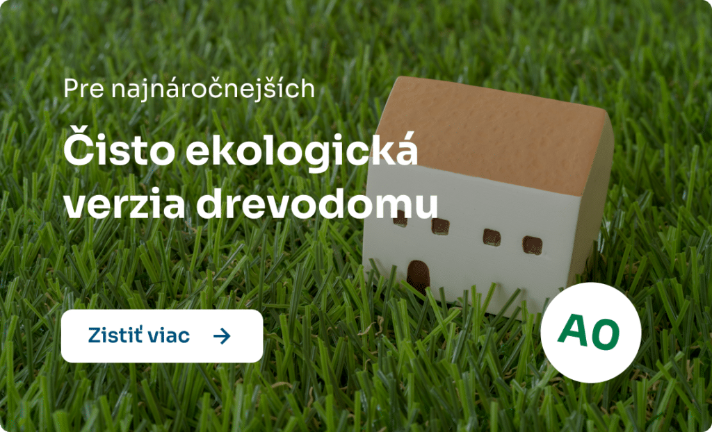 Čisto ekologická verzia drevodomu